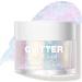 Liquid Chunky Shimmer Body Glitter Gel 4 Color Sequins Glitter Gel for Face Hair and Body Makeup  Long Lasting and Waterproof Liquid Sequins Glitter for Women and Girls.(01) L01