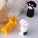 Compasty 3 Pieces Cute Tweezers Cover Protective Sleeve for Nail Cuticles Scissors Cover Manicure Pedicure Tools Dead Skin Tweezers Cap - Buy Online on GoSupps.com