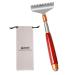 Back Scratcher for Men Azymi Long Adults Extendable with Solid Wooden Handle Massage Roller Extra Wide 15-Teeth Claw Sturdy Steel Hand Massagers 62cm