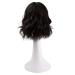 REECHO 12 Inch Synthetic Hair Topper with Bangs - Deep Brown Wavy Hair Extension for Women - Buy Online on GoSupps.com