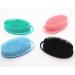 Higoney 2Pack Silicone Body Scrubber - Multifunctional Bath Back Brush for Deep Cleaning and Exfoliation - Soft Silicone Loofah - All Skin Types - Pink & Green - Buy Online on GoSupps.com