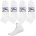 Diabetic Ankle Circulatory Socks for Men | Health Support | Loose Fit | White 10-13 - Buy Online on GoSupps.com