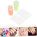 Ipetboom 2sets Nail Stamp Set Nail Diy Accessory Clear Stamping Jelly Beauty Tools Nail Art Printing Accessory Nail Tools Nail Kits Nail Stamper Scrapping Board Nail Set Silica Gel Manicure 3x3cm As Shown 1 - Buy Online on GoSupps.com