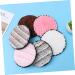 NOLITOY 6pcs Fluffy Makeup Remover Pads | Plush Round Cleaning Puffs for Eye & Face Makeup | Soft Powder Sponge Towels - Buy Online on GoSupps.com