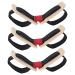 BESPORTBLE Cleat 3pcs Strap Elastic Exercise Bands Thumb Brace Big Splint Hallux Valgus Brace Strap Bunion Strap Stretcher Exerciser Foot Band Sponge Eversion