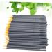 Outanaya 100pcs Eyeliner Eye Makeup Brushes Makeupset Eye Gel Makeup Lip Gloss Eye Shadow Orange 15cmX10cm Orange - Buy Online on GoSupps.com