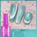 7.5ML Fantasy Gemstone Cat Eye Nail Gel Polish Holographic Semi Permanent Soak Off Sparkling Nail Varnish Aurora UV Gel - (Color: A003)