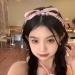 hgnxa Pearls Bowknot Headbands for Woman Girl Ribbon Hairband for Skincare Makeup Delicate Hairband for Girl Taking Photo Blue - Buy Online on GoSupps.com