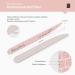 MelodySusie 10 PCS Professional Wooden Nail Files - 100/180 Grit Double Sided Emery Boards for Acrylic Nails - Washable Manicure Pedicure Tools in Pink - Ideal for Home and Salon Use - Buy Online on GoSupps.com