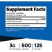 Nutricost Creatine Monohydrate 3000mg - 500 Capsules (3 Bottles) - Best Deal for Muscle Growth & Performance - Buy Online on GoSupps.com