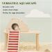 Eyksta Wooden Hamster House - Cozy Hideout with Stairs | Best Hamster Accessories (17x8.5x8.8 cm) - International Shipping Available - Buy Online on GoSupps.com