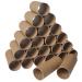 30 Pack Craft Rolls - Round Cardboard Tubes - Cardboard Tubes for Crafts - Craft Tubes - Paper Tube for Crafts - 1.57 x 3.9 Inches - Brown