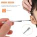 FOMIYES 7 Sets Ear Spoon Set - 8 Stainless Steel Ear Wax Removers | Multipurpose Ear Cleaning Tools Durable & Portable Ear Picks for Effective Hygiene - Buy Online on GoSupps.com