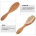 Kisangel Newborn Goat Hairbrush Kit - Natural Wood Massager for Baby Bath Time - Buy Online on GoSupps.com