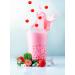 Oboba Popping Boba - Strawberry Flavored Filled Fruit Pearls for Bubble Tea | 1.1 kg Pack - International Shipping Available - Buy Online on GoSupps.com