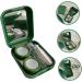 Lurrose Contact Lens Container Set - Foil Glitter Makeup Case with Mirror | Cute & Practical Storage for Tools - Buy Online on GoSupps.com