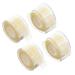NOLITOY 4 Rolls Double Eyelid Stickers Heart Decor Girly Decor Double Eyelid Strip Fake Eyelashes Mesh Woman