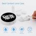 Portable Contact Lens Case with Mirror - Stylish 'Fuck You and Die' Travel Box - Buy Online on GoSupps.com