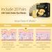 NEWGO 24K Crystal Gold Under Eye Patches - Anti-Wrinkle Collagen Eye Mask for Dark Circles - 20 Pairs - Buy Online on GoSupps.com