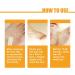 Urfed Foot Care Cream & Intensive Foot Mask Set - Repair Dry Feet & Cracked Heels with Milk & Honey | 50g - Buy Online on GoSupps.com