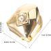 VALICLUD 2pcs Golden Hip-hop Tooth Sleeves | Stylish Teeth Caps for Ultimate Hip-hop Accessory - Buy Online on GoSupps.com