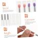 Healeved 32 Pcs Silicone Lip Brush Lip Applicator Eyeshadow Brush Lip Makeup Eye Shadow Scrubber - Buy Online on GoSupps.com