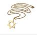 Stylish Hexagonal Star Chain Jewelry - Chic Stainless Steel Collarbone Chain for Fashionistas - Buy Online on GoSupps.com