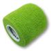 Lisacare adhesive association self -adhesive - 2 rolls 5cm wide - medical product - adhesive tape bandage elastic breathable with color and motif selection (light green) light green 2 -Set