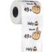 Original Funny Toilet Paper for 50th Birthday - 49 + 1 - Perfect Gift & Decoration for Men & Women - Soft 250 Sheets - Unique Joke Article - Buy Online on GoSupps.com