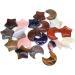 TRUSTTWO A Pair Moon and Star Shaped Statues Natural Crystal Stone Colorfull Mascot Meditation Healing Reiki Gemstone Gift Room Decor The White Turquoise - Buy Online on GoSupps.com