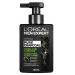 L Or al Paris Men Expert Daily Face Wash for Men with Amino Acid for Oily Skin Types Pure Charcoal Purifying & Anti Shine Face Care 180ml Pure Charcoal Amino Acid Cleanser - 180 ml