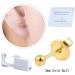 2 Pack Self Ear Piercing Gun Kit with Disposable Piercing Tool and Gold Stud for Easy, Painless Ear Piercing - Buy Online on GoSupps.com