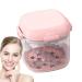 Aligner Etui - Hierarchical Hollowed-Out Container with Mirror Brush | Food-Grade Transparent Mouth Protection Case for Oral Care & Night Use - HMLTD Pink - Buy Online on GoSupps.com
