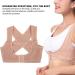 Posture Corrector for Women Chest Support Humpback Correction Belt Adjustable Upper Back Brace for Chest Support and Straighten Posture Bra for Women - Back Neck Shoulder Upright Straightener - Buy Online on GoSupps.com