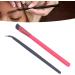 Verdant Touch Bent Eyeliner Brush Professional Makeup Eyebrow and Eyeliner Brush Set Multifunctional Bent Cosmetic Tool for Women - Buy Online on GoSupps.com