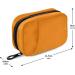 Buy Pfrewn 7-Day Pill Box & Travel Organizer | Compact Vitamin Supplement Holder in Orange - Buy Online on GoSupps.com