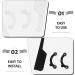 Embouts Remodelage Nez Invisibles 18 Pcs Redresseur l vateur Et Modeleur Pont De Nez Clips Correcteurs Noirs Et Blancs S/m/l Outil Respirant Maquillage Visage - Buy Online on GoSupps.com