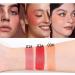 Lovelycat Colorful Moisturizing Stick Colorful Makeup Pink Stick Lasting Natural Makeup Eye Shadow Lip Cheek Waterproof for All Skin (red One Size) Red 1 g (Pack of 1) - Buy Online on GoSupps.com