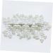 Ipetboom Wedding Hair Comb Tiara Bride Crystal Comb White Bridal Hair Comb - Buy Online on GoSupps.com
