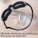 1PCS Dry Eye Relief Glasses with Hydrating Chamber Design and Air Circulation Holes Silicone Hydrating Dry Eye Masks for Sleeping - Buy Online on GoSupps.com