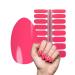 My nails nail foils Koralle Pink I 16 Ultra-D nne nail polish strips in single color/pink i self-adhesive premium nail art wraps i sticks to natural and lacquered acrylic gel & shellac nails