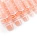 140 Pcs Short Square French False Toe Nails - Natural Solid Color Full Cover Press on Fake Nails for DIY Nail Art - Acrylic Nails for Women & Girls - Buy Online on GoSupps.com