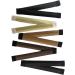 Magic Hair Bun Maker French Hairstyle Easy Snap Donut Styling DIY Bands (Black 01) - Buy Online on GoSupps.com