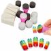 Gemini _ Mall 1 Set Nail Art Sponge Stamp Stamper Shadow Transfer Template Polish Manicure Tool