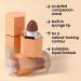 Liquid Contour Makeup Concealer with Built-in Sponge | Long-Lasting Waterproof Creamy Bronzer | Smooth Natural Matte Finish - #101 Golden Sun 1ml - Buy Online on GoSupps.com