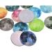 20Pcs 25mm Glow in The Dark Glass Moon Cabochons for DIY Necklace Bracelet Making - Buy Online on GoSupps.com