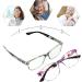 2 Pcs Blue Light Blocking Glasses for Men and Women - Anti Eyestrain Computer Glasses - Buy Online on GoSupps.com