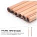 PLAFOPE 2pcs Double Ended Eyebrow Pencil with Brush Makeup Eyebrow Tool Women Makeup Pencils Eyeliner Wood - Buy Online on GoSupps.com