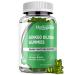 Ginkgo Biloba 120mg Gummies Organic Ginko Biloba Supplements for Brain Boost, Blood Circulation, Vegan, Non-GMO, 60 Chewables