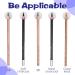 2Pcs Eyeliner Pencil Sharpeners Dual Holes Makeup Cosmetic Pencil Stainless Steel Sharpener for Large and Small Eyebrow Brow Pencils Lip Liner Catches Shavings Tool Black and Blue - Buy Online on GoSupps.com